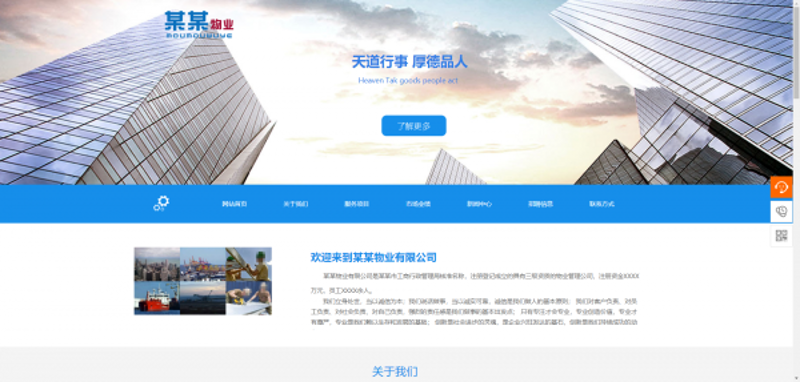 门户网站建设